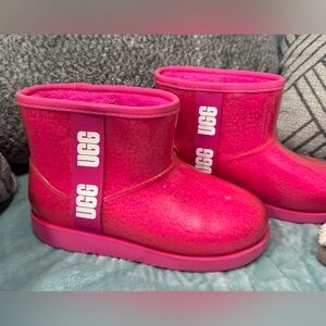 UGG Fuchsia Ankle Boots